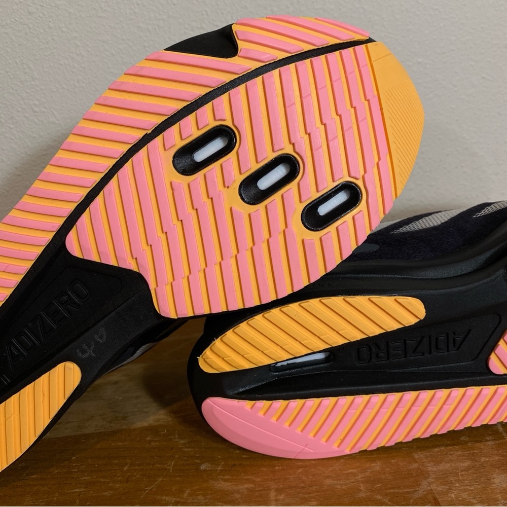 Size 11.5 - Adidas Adizero SL2 2024 Lightstrike Pro Athlete Pack Black Orange - Picture 15 of 15